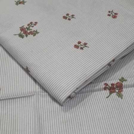 “Ultra-Soft 300 TC Cotton King Bedsheet with Matching Pillow Covers”