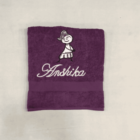 Anshika Purpel Towel