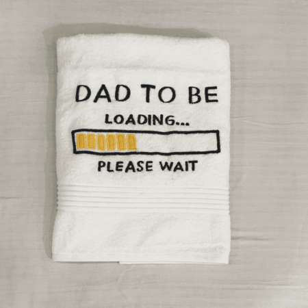 Dad to be Towel